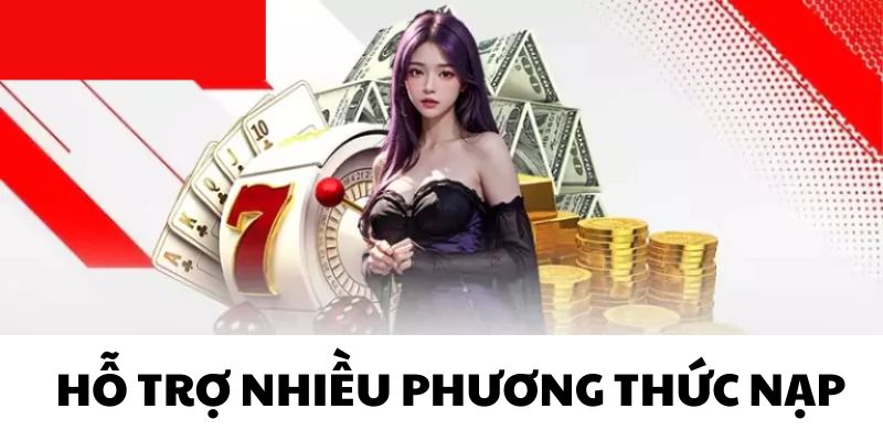 Nhà cái MB66 có đa dạng các phương thức nạp khác nhau